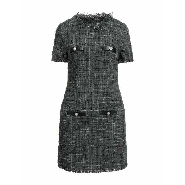 リュージョー レディース ワンピース トップス Short dresses Greyの