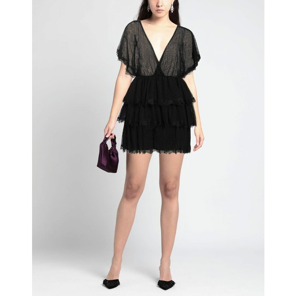 ヴェルナ レディース ワンピース トップス Short dresses Blackの通販