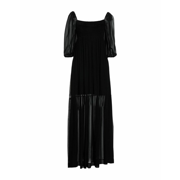 アニエバイ レディース ワンピース トップス Long dresses Blackの通販