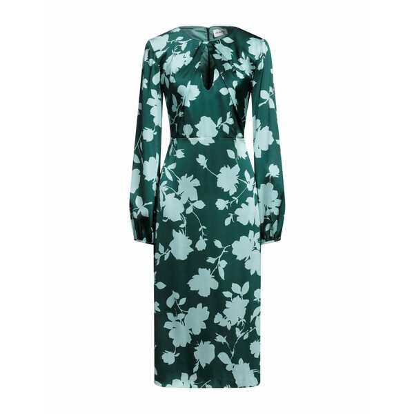 パロッシュ レディース ワンピース トップス Midi dresses Dark green