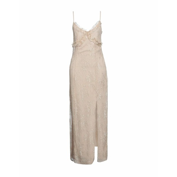 コンタット レディース ワンピース トップス Long dresses Beige