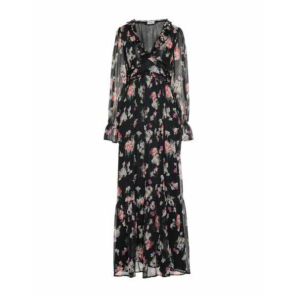 リュージョー レディース ワンピース トップス Long dresses Blackの