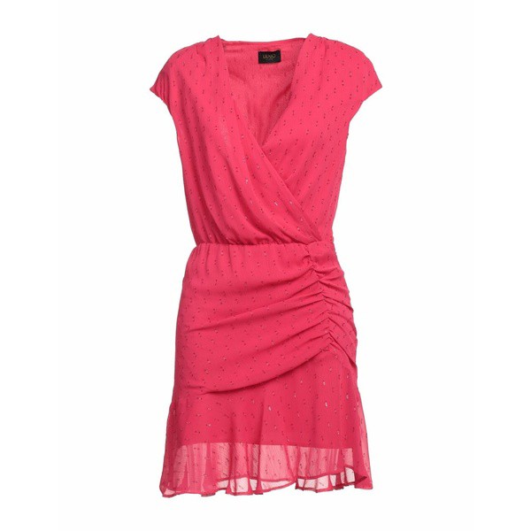 リュージョー レディース ワンピース トップス Short dresses Fuchsia-