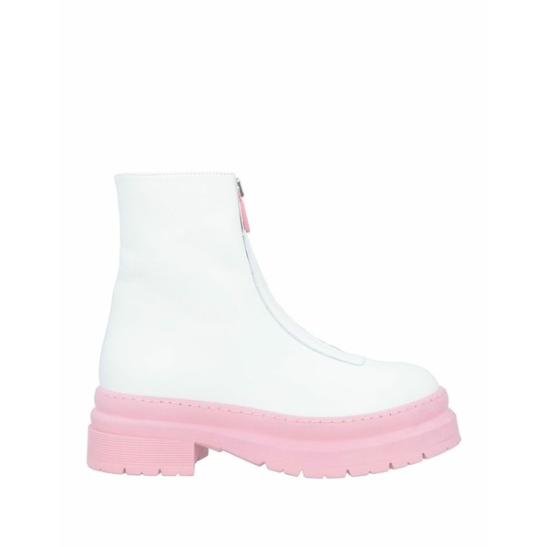 シアラフェラーニ レディース ブーツ シューズ Ankle boots Whiteの