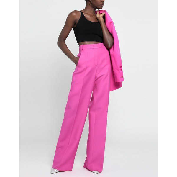 Crepe Couture Trousers for Woman in Pink Pp