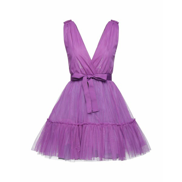 ソーアリュール レディース ワンピース トップス Short dresses Purple