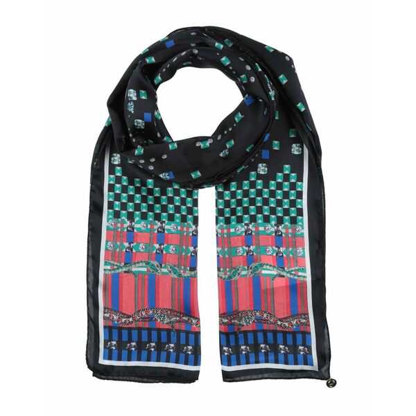 カヴァリ クラス/ロベルト・カバリ レディース マフラー・ストール・スカーフ アクセサリー Scarves Blackの通販はau PAY マーケット  asty au PAY マーケット－通販サイト