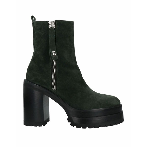 エージーエル レディース ブーツ シューズ Ankle boots Dark greenの