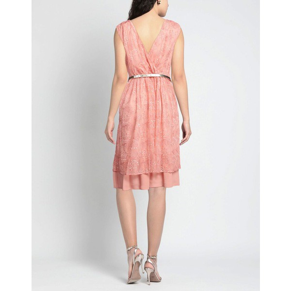 ペニーブラック レディース ワンピース トップス Midi dresses Salmon pink｜au PAY マーケット