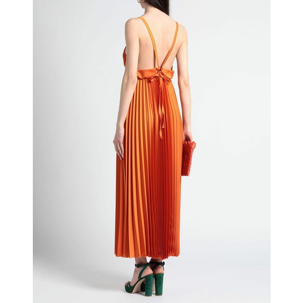 カオスジーンズ レディース ワンピース トップス Long dresses Orange