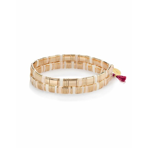 シャシ レディース ブレスレット・バングル・アンクレット アクセサリー TILU BRACELET SET Goldの通販は