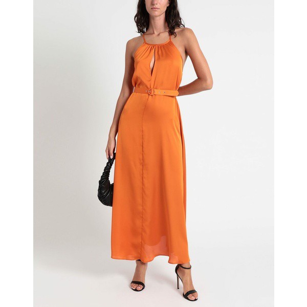 カオスジーンズ レディース ワンピース トップス Long dresses Orange｜au PAY マーケット