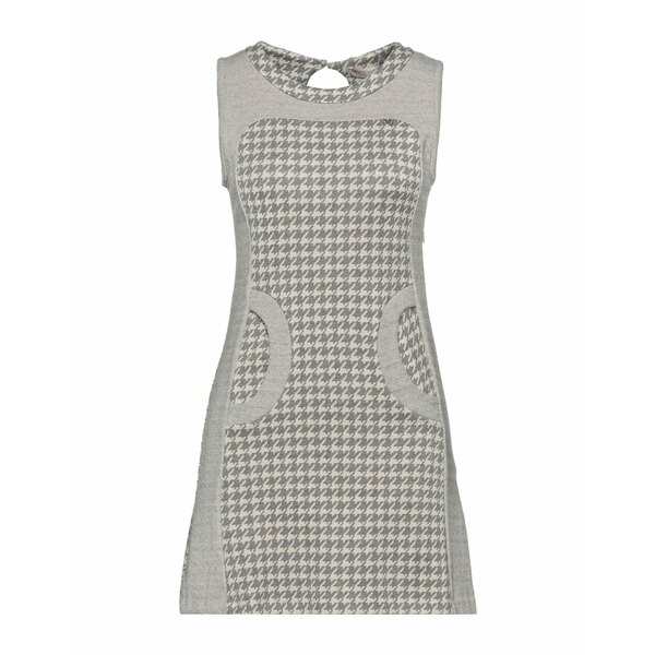 リナシメント レディース ワンピース トップス Short dresses Light grey