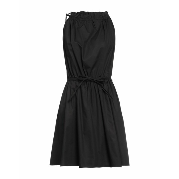 レリッシュ レディース ワンピース トップス Short dresses Blackの