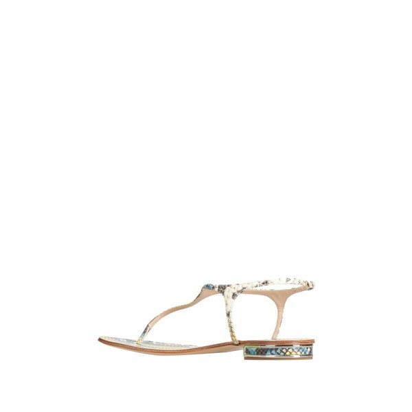 カサディ レディース サンダル シューズ Toe strap sandals Yellowの