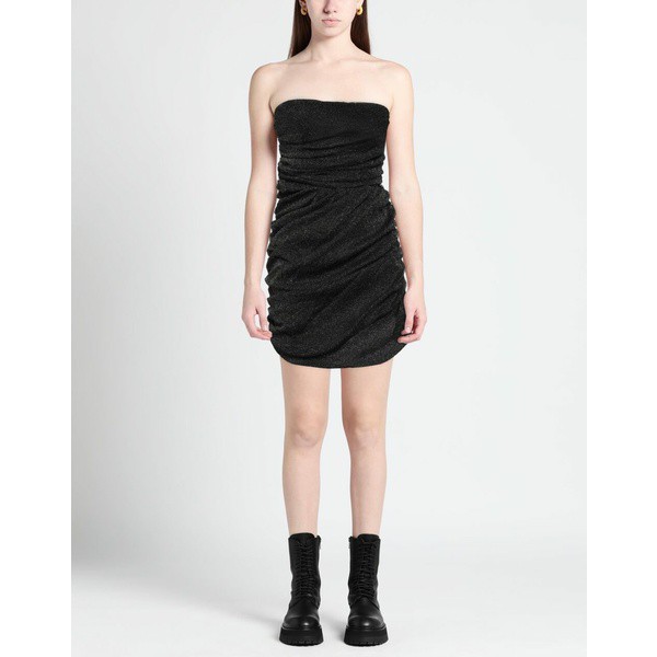 コラライン レディース ワンピース トップス Short dresses Blackの