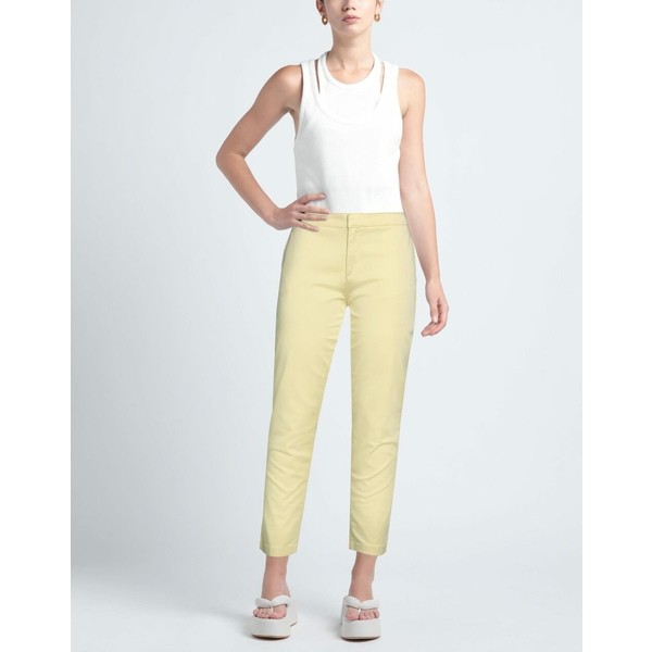 トミー ヒルフィガー レディース カジュアルパンツ ボトムス Pants Light yellow｜au PAY マーケット