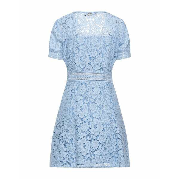 ツインセット レディース ワンピース トップス Short dresses Sky blue