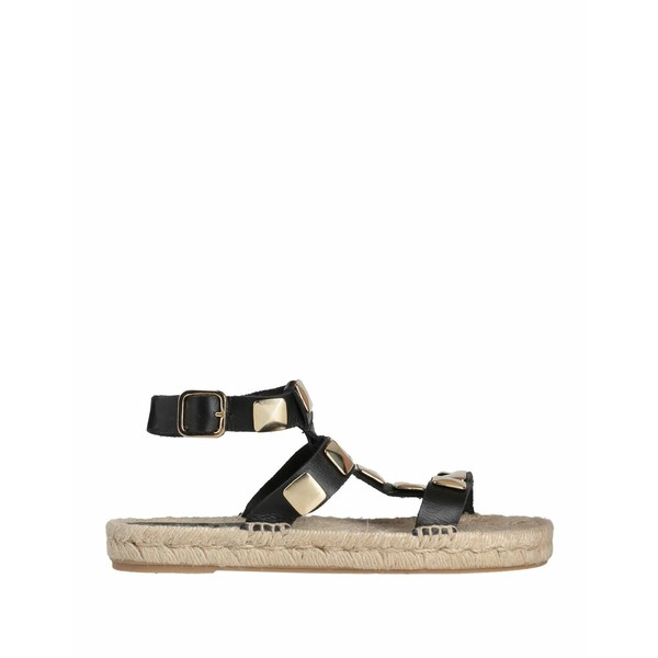 カンナ レディース サンダル シューズ Espadrilles Blackの通販はau