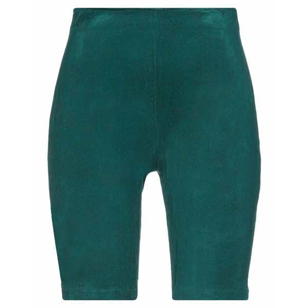 マノーキ レディース カジュアルパンツ ボトムス Shorts & Bermuda Shorts Emerald green｜au PAY マーケット