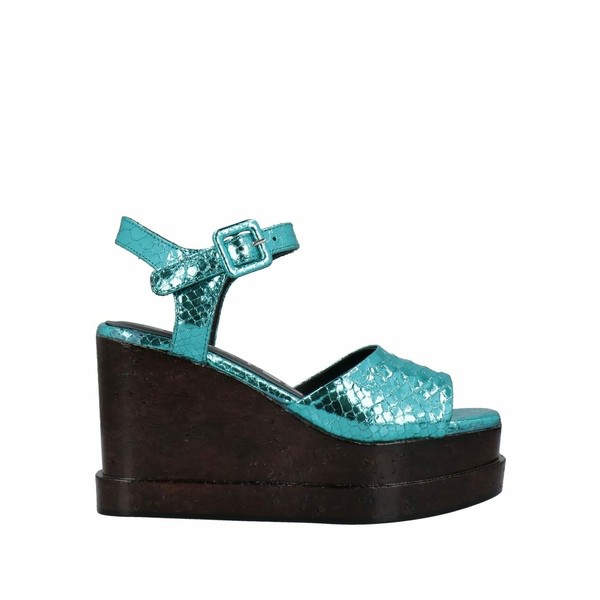 ストラテジア レディース サンダル シューズ Mules & Clogs Turquoiseの通販は