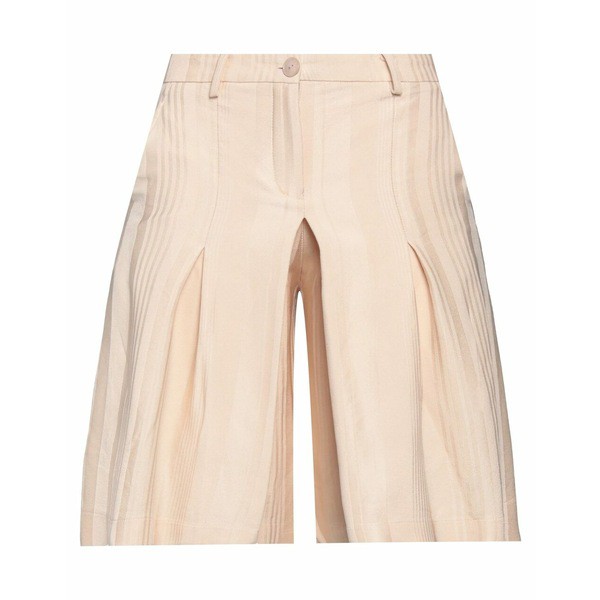 Beige soft pants with drawstring