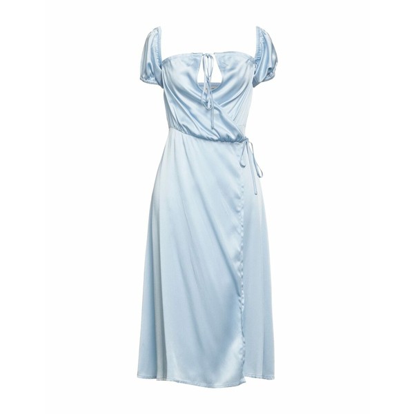 セミクチュール レディース ワンピース トップス Midi dresses Sky blue｜au PAY マーケット