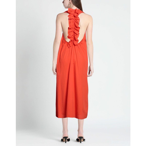 ヴィコロ レディース ワンピース トップス Midi dresses Orangeの通販