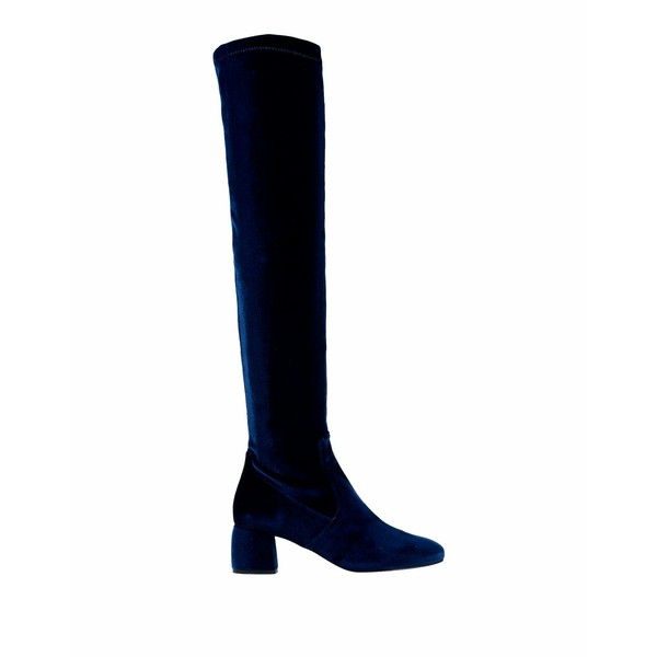 アンナ・エフ レディース ブーツ シューズ Knee boots Blueの通販はau