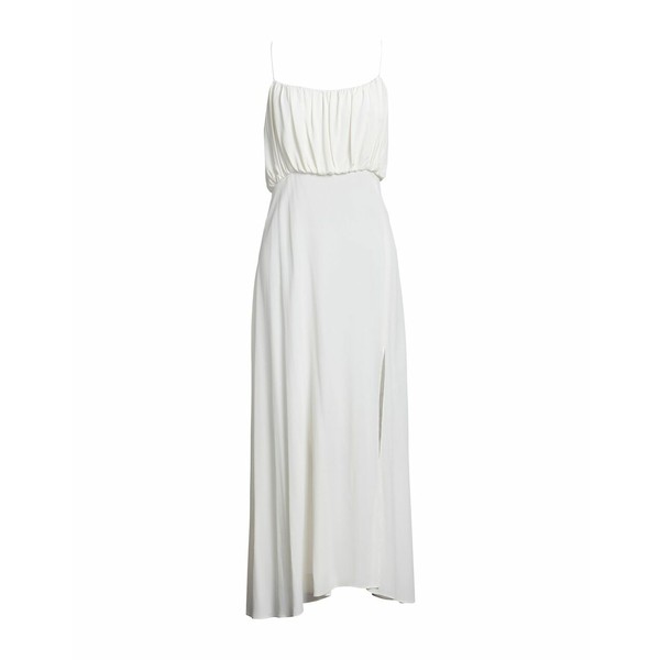 リビアナコンティ レディース ワンピース トップス Long dresses White