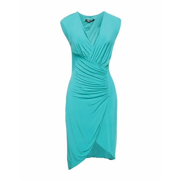 ロベルトカヴァリ レディース ワンピース トップス Short dresses Turquoiseの通販は
