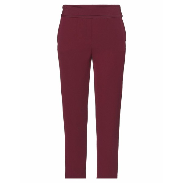 マニラグレース レディース カジュアルパンツ ボトムス Pants Burgundy