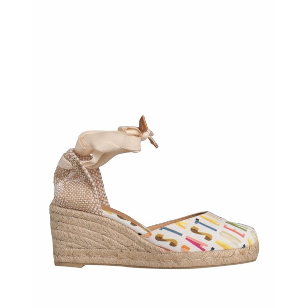 カスタニエール レディース サンダル シューズ Espadrilles Whiteの