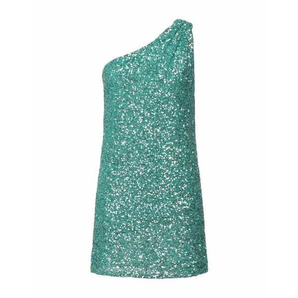 アーメン レディース ワンピース トップス Short dresses Turquoiseの