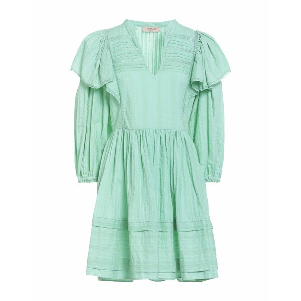 ツインセット レディース ワンピース トップス Short dresses Light green｜au PAY マーケット