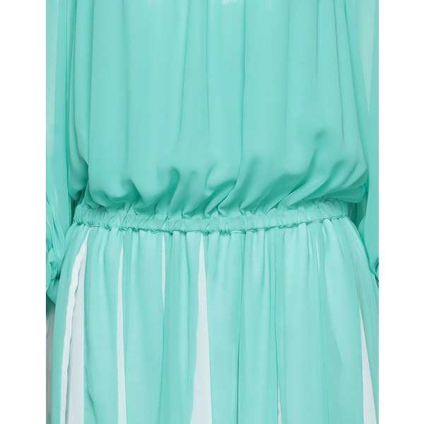 ジジル レディース ワンピース トップス Short dresses Light greenの