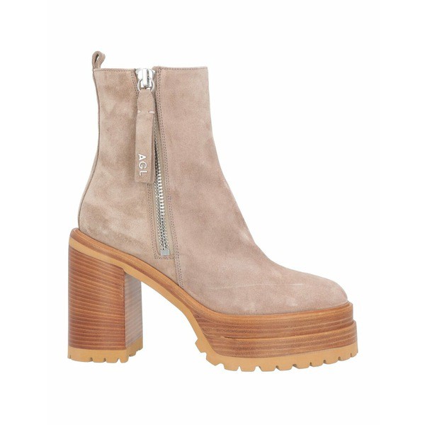 エージーエル レディース ブーツ シューズ Ankle boots Beige - ブーツ