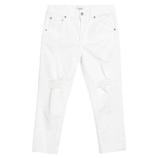 ドンダップ レディース カジュアルパンツ ボトムス Cropped Pants White