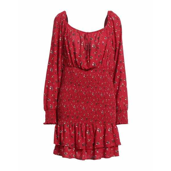 ゲス レディース ワンピース トップス Short dresses Redの通販はau