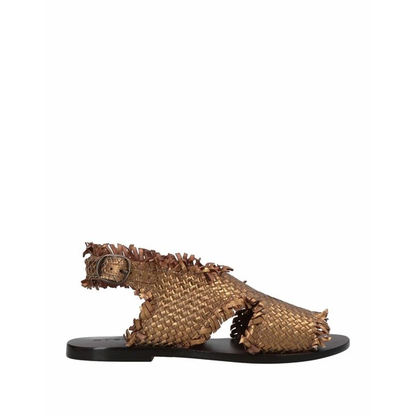 ストラテジア レディース サンダル シューズ Sandals Goldの通販は