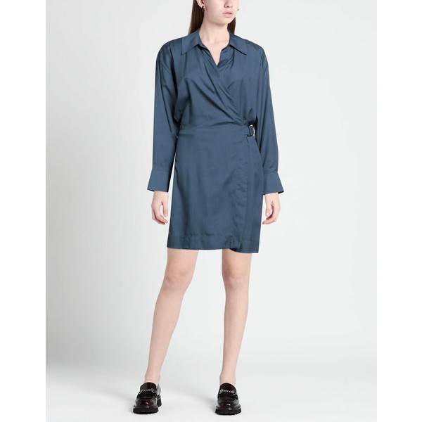 ヴィクトリア ベッカム レディース ワンピース トップス Short dresses Slate blue｜au PAY マーケット