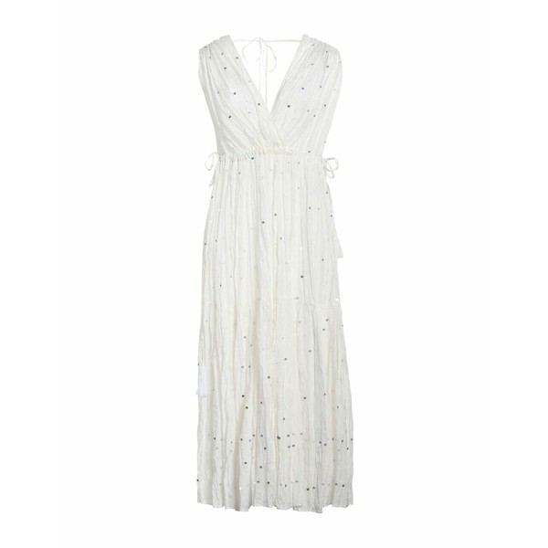 パロッシュ レディース ワンピース トップス Long dresses Whiteの通販