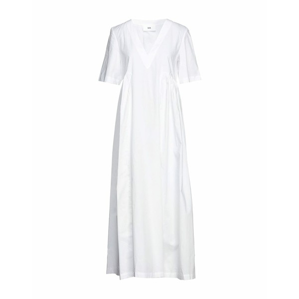 ソロトレ レディース ワンピース トップス Long dresses Whiteの通販は