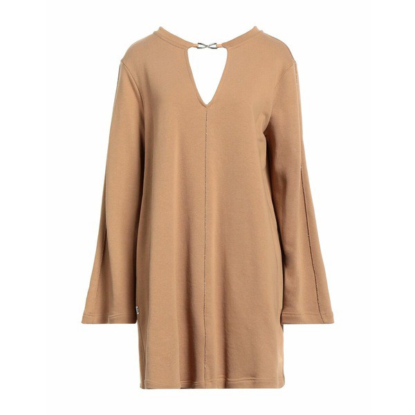 ジジル レディース ワンピース トップス Short dresses Camel