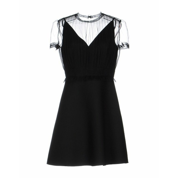 ヴァレンティノ レディース ワンピース トップス Short dresses Black