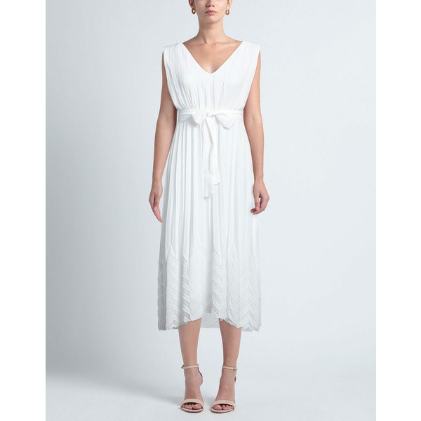 カオス レディース ワンピース トップス Midi dresses Whiteの通販はau