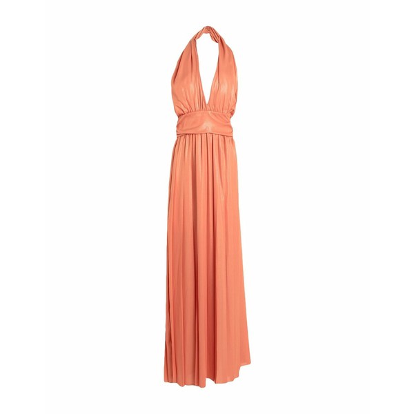 ピンコ レディース ワンピース トップス Long dresses Orange