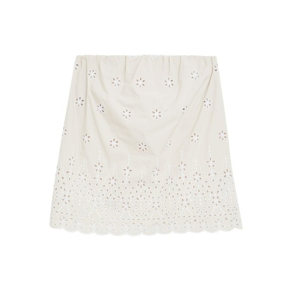 セミクチュール レディース スカート ボトムス Mini skirts Beige