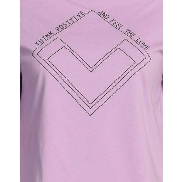 マークエリス レディース Tシャツ トップス T-shirts Light purple｜au PAY マーケット
