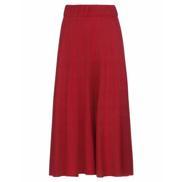 アスペジ レディース スカート ボトムス Midi skirts Burgundy